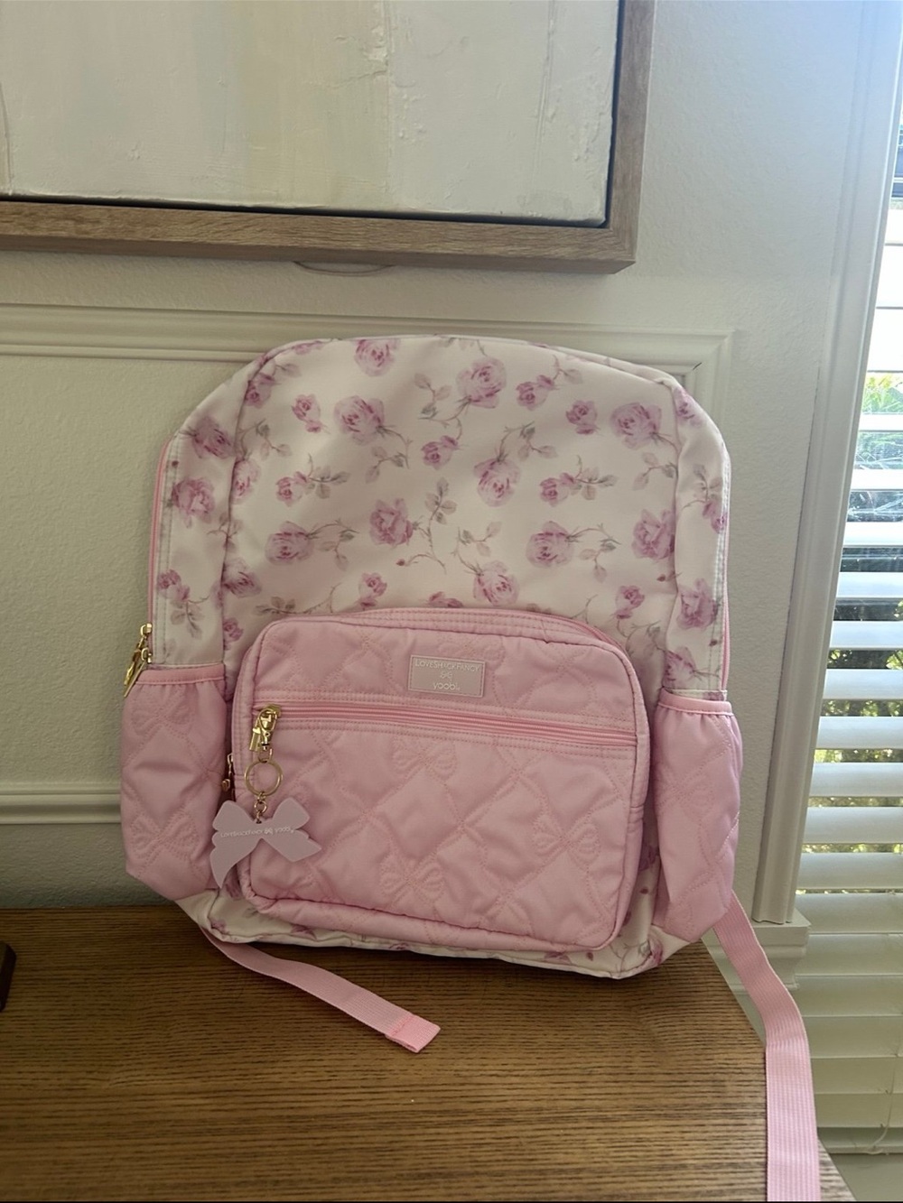 Loveshackfancy x Target backpack -Ribbon Rosa NWT🌸 - Picture 3 of 3